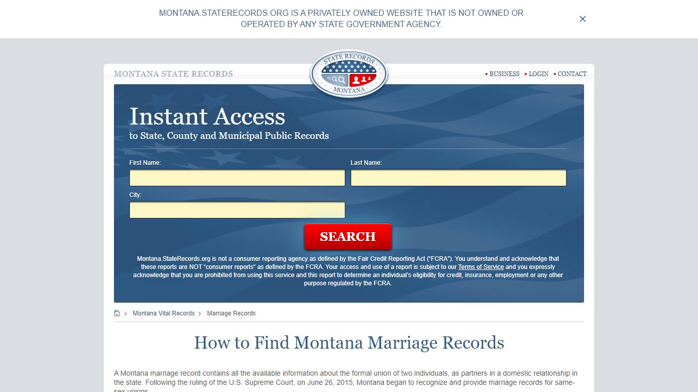 How to Find Montana Marriage Records